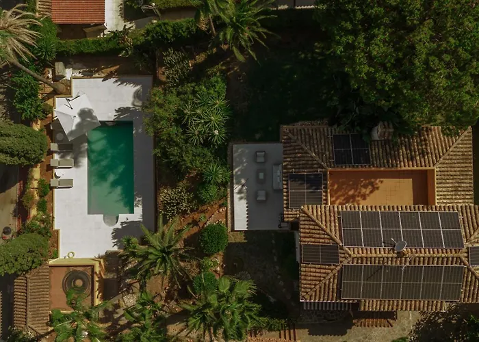 Villa In Elviria, A Retreat Among Palm Trees, With Private Heated Pool And Barbecue, Marbella